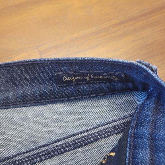 Citizens of Humanity Bootcut Jeans 25 Y2K Low Rise Buckle Pockets EUC/GUC - Picture 8 of 14